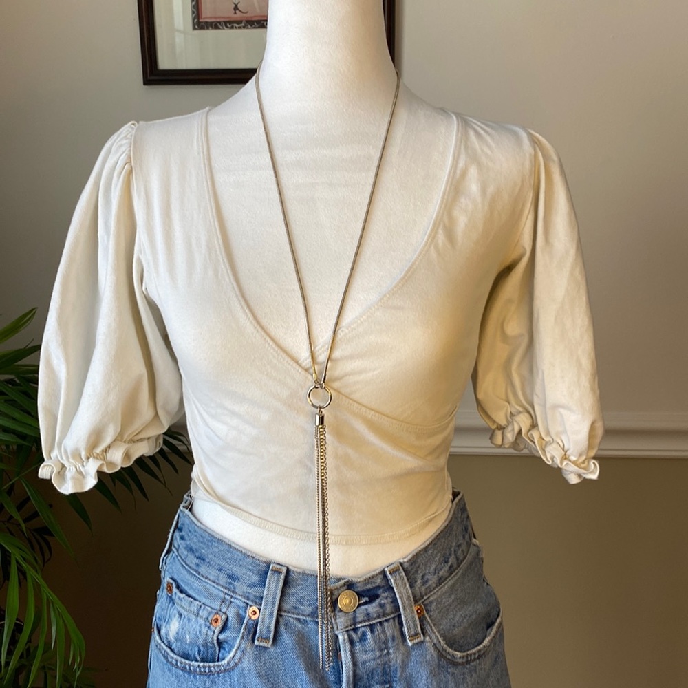 UO Crop Cotton Top
